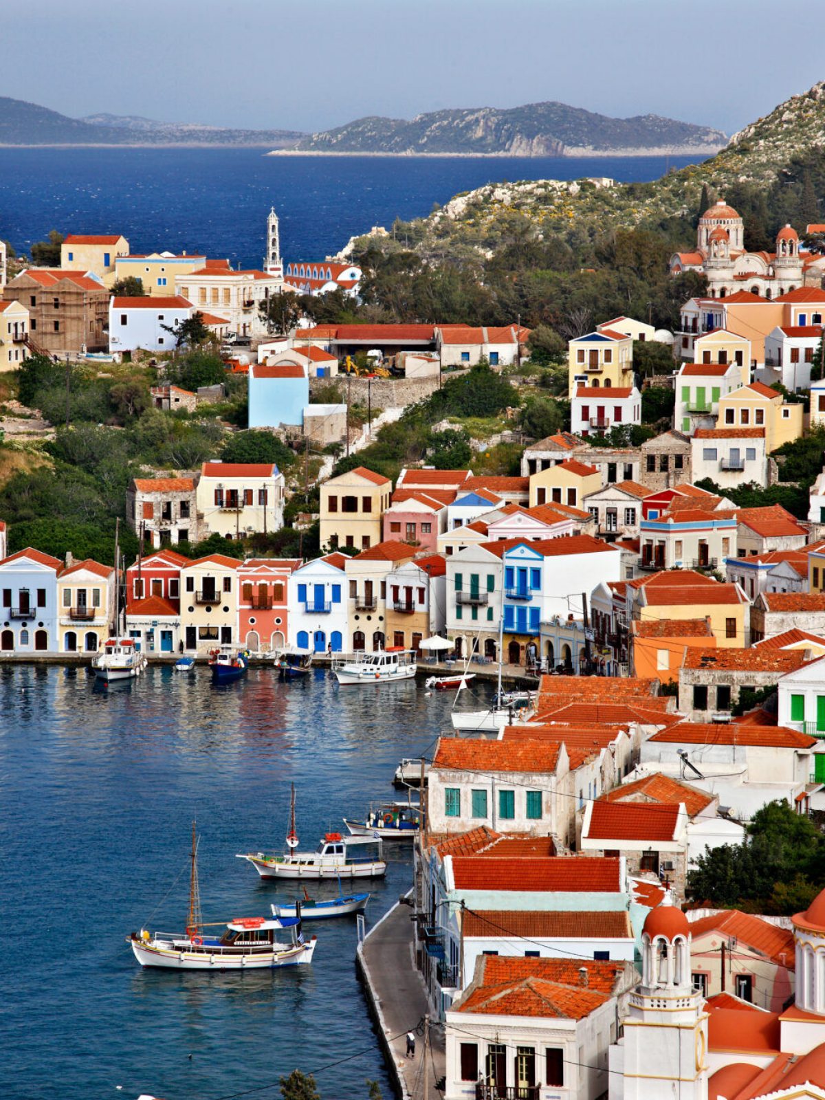 Kastelorizo,Island,,Dodecanese,,Greece-,April,17,,2011.,Partial,View,Of